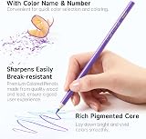 Shuttle Art 136 Colour Pencils Set – 136 Unique Colours, 12 Metallics view 4