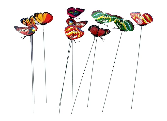 Back Garden Nursery Miniatures 10 Pcs. of Butterflies