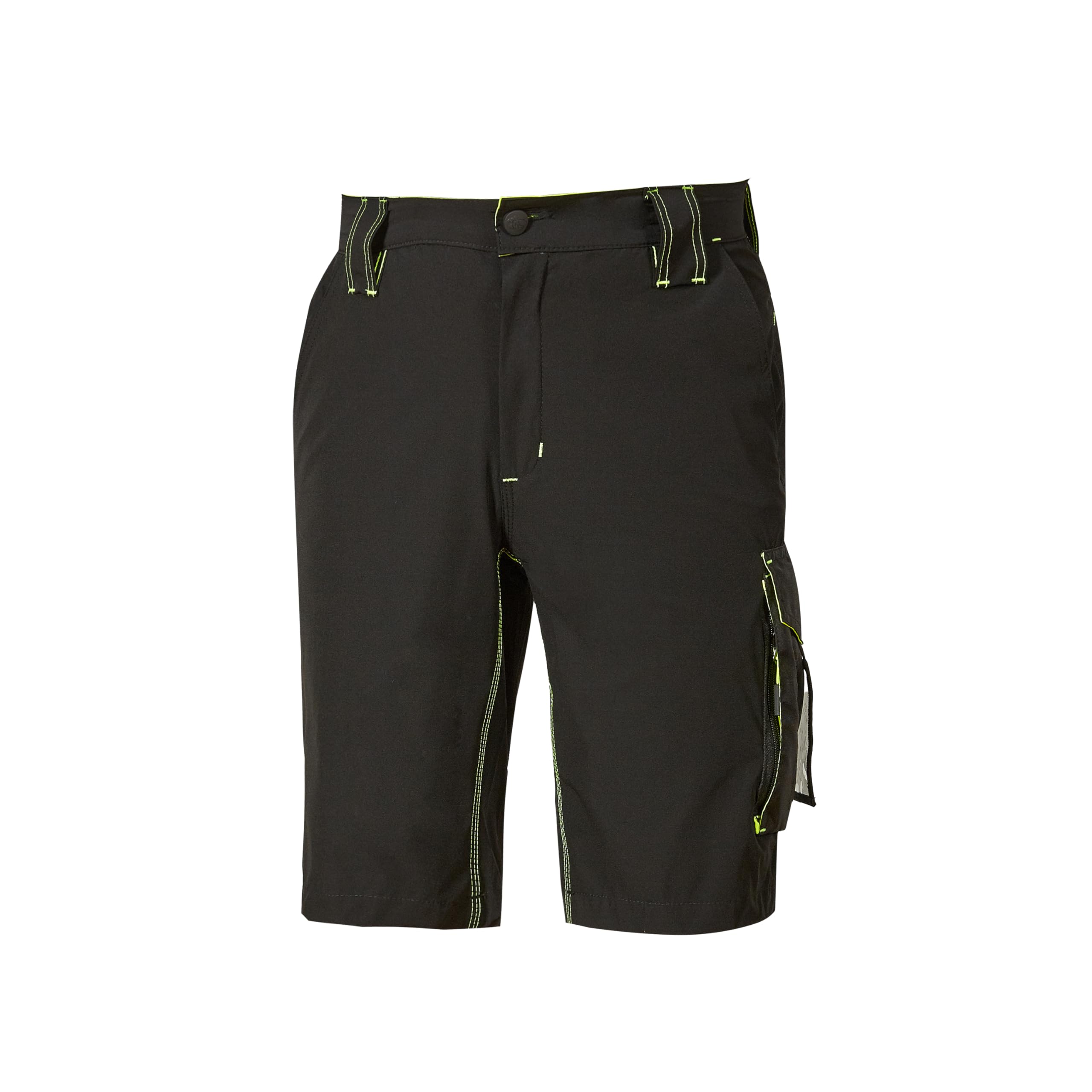 U-POWER | Pantaloni da Lavoro Uomo Estivi MERCURY, in Tessuto Stretch, Slim-Fit, Idrorepellente, 86% nylon 14% spandex