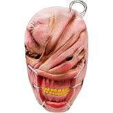 SECALIFE Halloween Scary Mask, Horror Face Creepy Latex Mask Halloween Masquerade Cosplay Costume