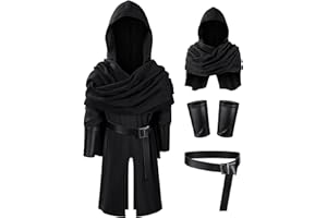 TOKYO REVENGERS Kids Medieval Renaissance Pirate Costume Knight Cosplay Outfit LARP Costume Accessories Set