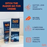 NO HAIR CREW Intimate Hair Removal Cream for Men 100 ml Extra Gentle view 3