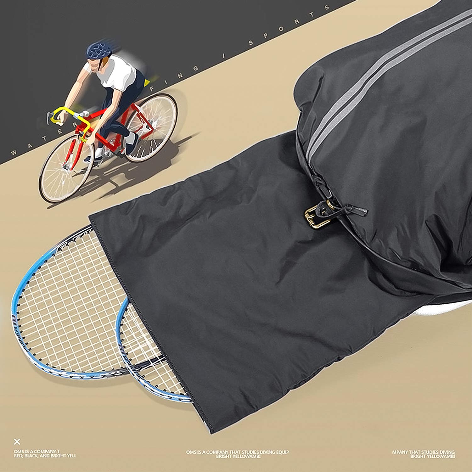 Raquette Sac à Dos USB Chargeur Sac antivol Sac à Dos pour Ordinateur Portable étanche DE 15.6 Pouces Sac Raquette de Badminton/Tennis Hommes Femmes vélo/Bicyclette/Moto/collège/Étudiant