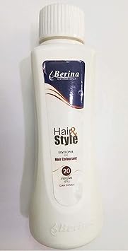 Berina Cosmetics Hair and Style Developer for Hair Colourant Vol. 20 (6%), 250 ml