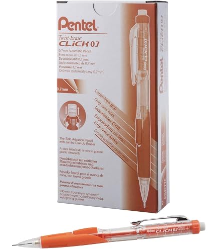 Amazon.com : Pentel Twist-Erase CLICK Mechanical Pencil, (0.7mm