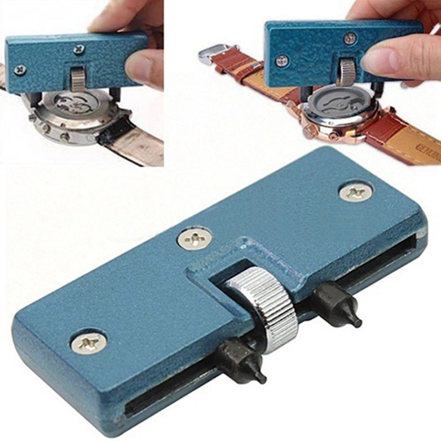 Tiowea Watchmaker Remover Repair Watches Tools Screw-on Back Case Adjustable Opener Multitools