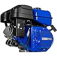 DuroMax XP9HP 274cc 25mm Shaft Recoil Start Gasoline Engine, Blue
