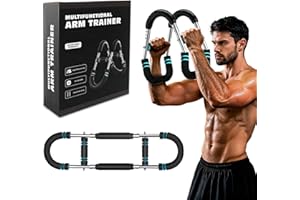 NEYSXYU Twister Arm Trainer, Chest Workout Equipment 40-100lb Adjustable Arm Trainer, Twister Arm Trainer, Portable Power Twister Bar, Detachable Design Fitness Anywhere