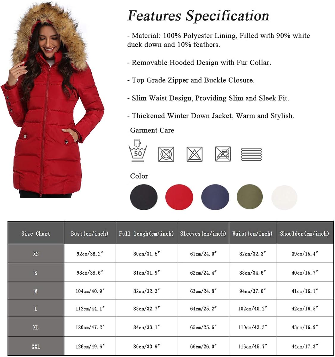 warmth rating for down jackets