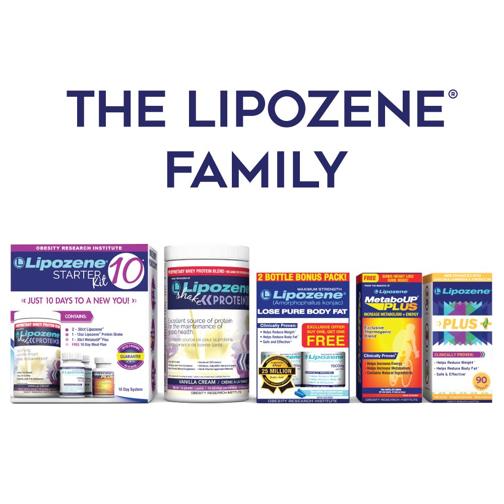 Lipozene MEGA Bottle 120 Capsules Largest Size Appetite