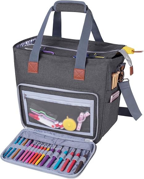 luxja crochet tote bag