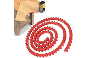 40 Inch Flexible Curve Template Tool,Excellent Rebound,Adjustable&Fixed Complex Shape Contour Woodworking Tool,Router Guide f