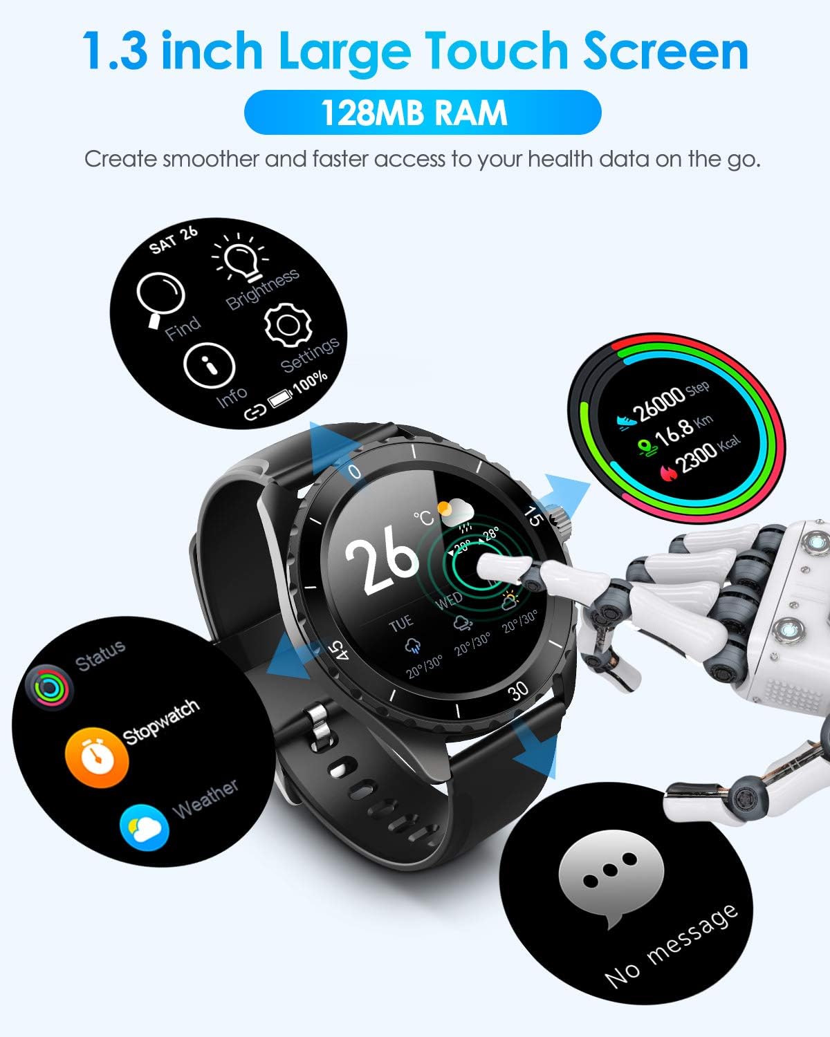 🎧 ELEGIANT SmartWatch en chollo.shop 🔥 | B087PW4614