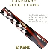 Kent Brushes A R18T Fine Toothed Pocket Hair Comb 138mm Wet Dry Hair view 3
