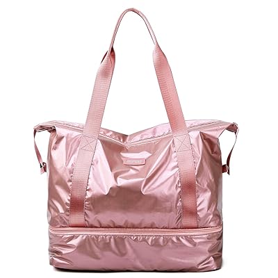 tote bag with shoe compartment