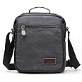 XINCADA Mens Bag Messenger Bag Canvas Shoulder Bags Travel Bag Man Purse Crossbody Bags for Work Business