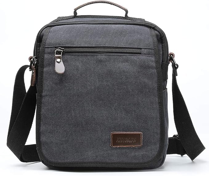 XINCADA Mens Bag Messenger Bag Canvas Shoulder Bags Travel Bag Man