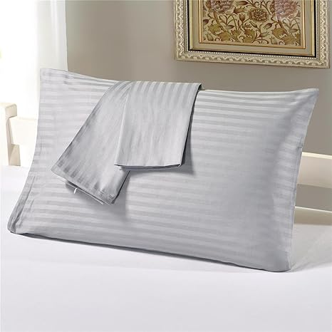 Buy Sanjeev Textiles 100 Cotton Satin Stripe Bag Type Pillow