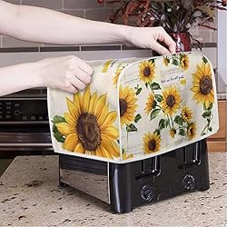 Coldinair Vintage Sunflower 4 Slice Toaster