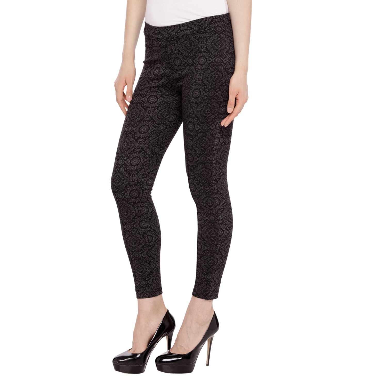 annabelle by pantaloons women's printed tregging