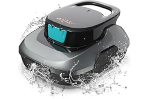 AIPER 2024 Upgraded Scuba SE Robotic Pool Cleaner, Cordless Robotic Pool Vacuum, Lasts up to 90 Mins, Ideal for Above Ground Pools, Automatic Cleaning with Self-Parking Capabilities