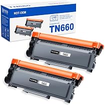 TN660 Toner Cartridge Replacement Compatible for Brother TN