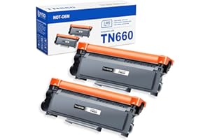 TN660 Toner Cartridge Compatible Replacement for TN 660 TN630 TN-660 TN-630 Work with DCP-L2520DW DCP-L2540DW HL-L2320D HL-L2