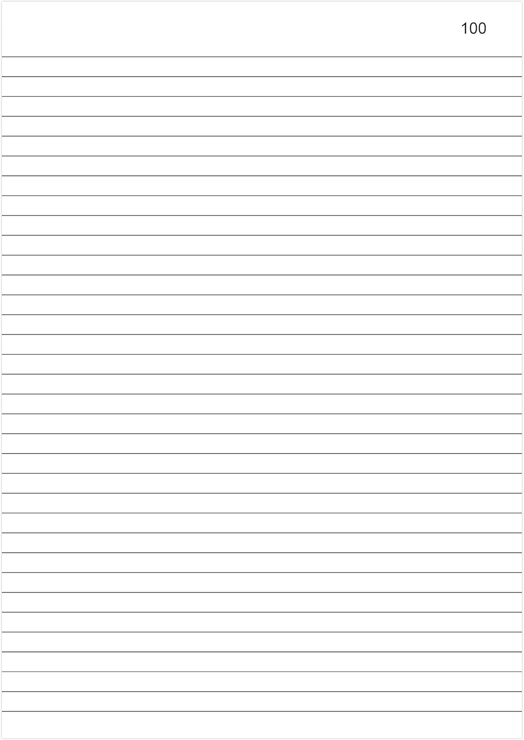 Silvine Carbonless Duplicate Memo Book - Numbered 1-100 with index sheet (297 x 210mm), Single, Single - Image 4
