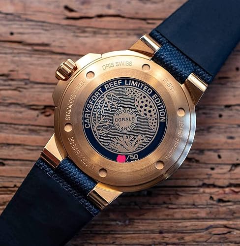 Oris Aquis GMT Carysfort Reef Yellow Gold Limited Edition in Oman