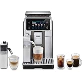 De'Longhi PrimaDonna Aromatic Fully Automatic Espresso Machine | #1 Worldwide Espresso Machine Maker, 38 One-Touch Recipes, Hot &amp; Cold Milk Frother, Built-In Grinder, Touchscreen Display