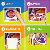 Skillmatics Marbling Magic Paint Kit for Kids Marbling Art Craft Set view 4