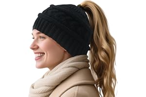 PFFY Beanie Hat for Women Winter Warm Knit Beanies Hats Skull Cap
