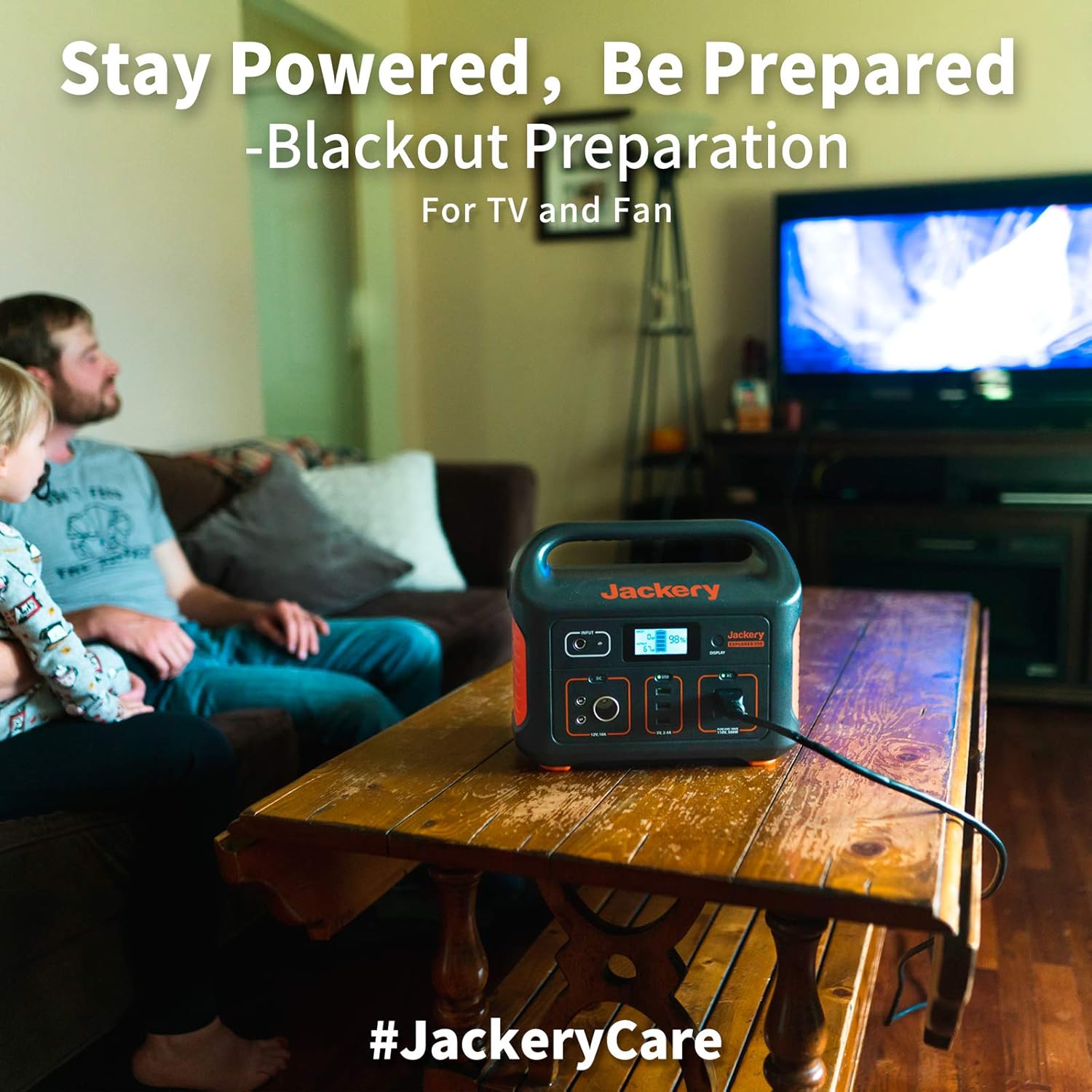 Jackery Portable Power Station Explorer 500, 518Wh Outdoor Solar Generator Mobile Lithium Battery Pack with 110V/500W AC Outlet (Solar Panel Optional) for Road Trip Camping, Outdoor Adventure : Garden & Outdoor