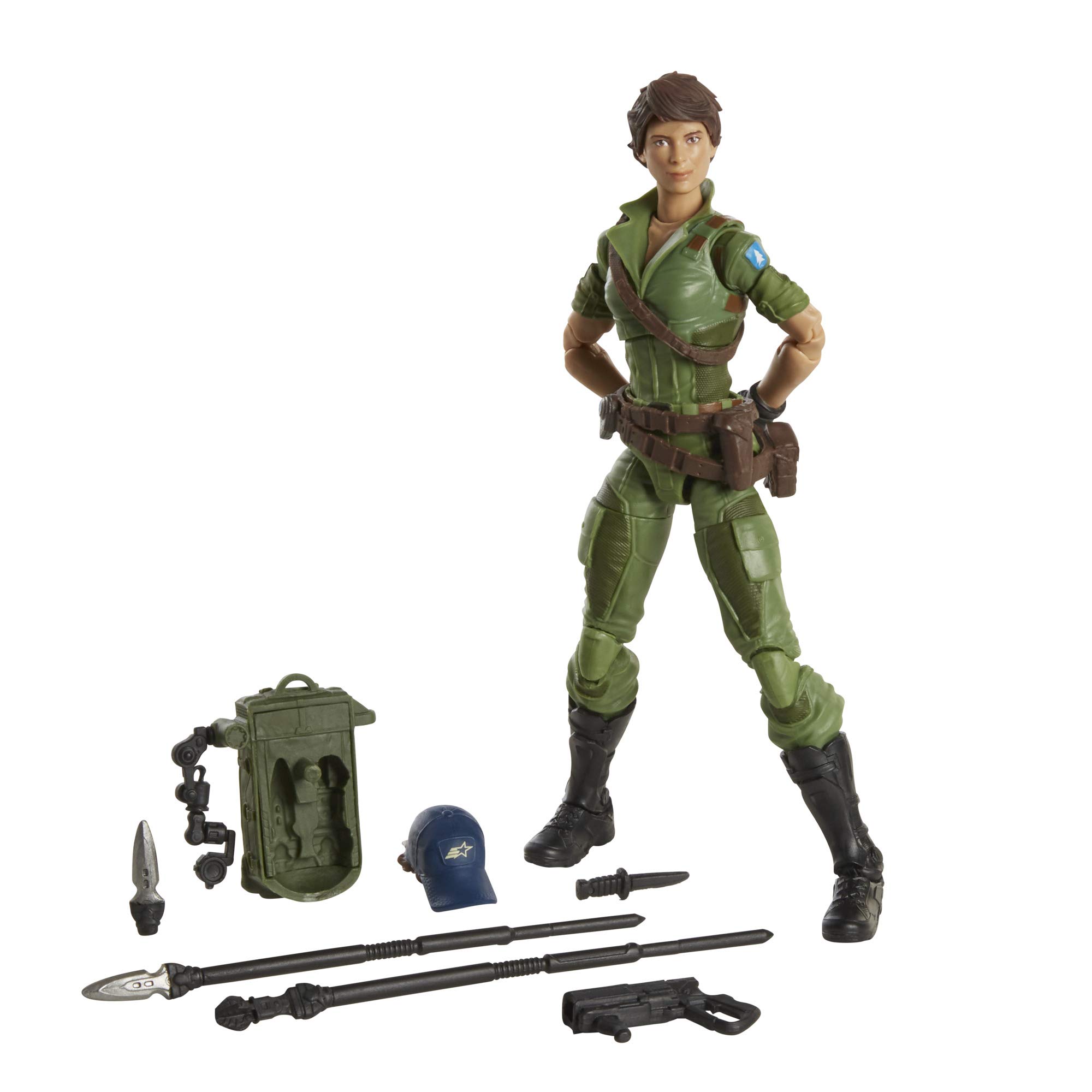 Hasbro G.I. Joe Classified Series Lady Jaye Action Figure 25 Collectible Premium Toy with Multiple Accessories 6-Inch Scale with Custom Package Art