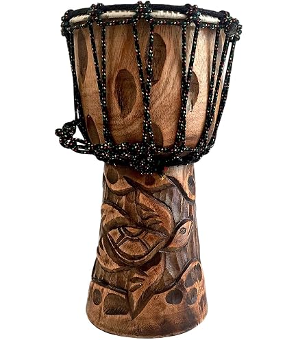 Amazon.com: World Rhythm Bougarabou Africa 11.5 inch Drum
