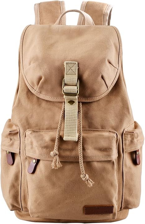 casual canvas backpack