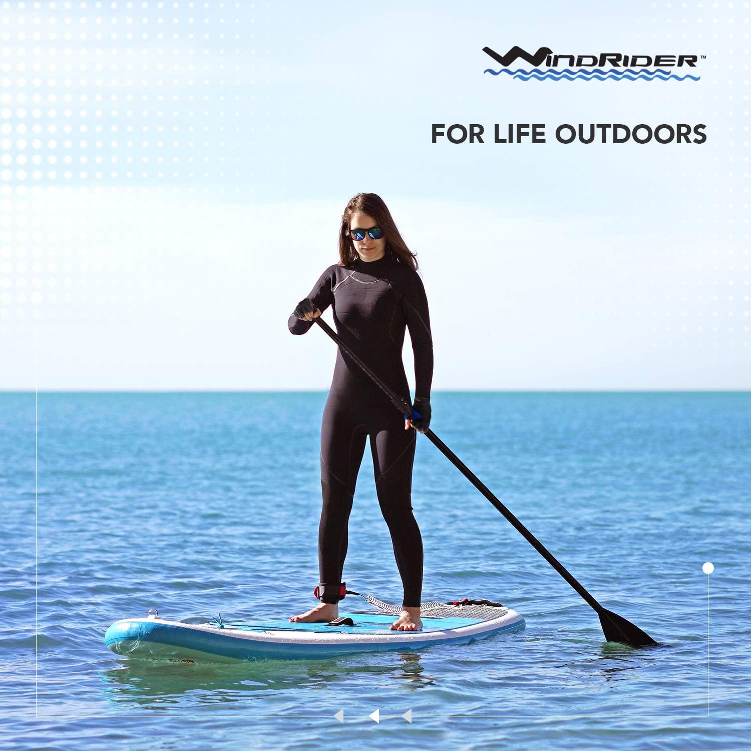 WindRider Pro Sailing Gloves - 3/4 or Full Finger - Padded Palm and Amara Reinforcement - Mesh Back for Comfort - Perfect for Sailing, Paddling, Canoeing or SUP - Sizes for Men, Women and Kids : Clothing