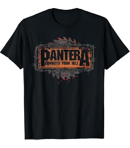 Amazon.com: 2Bhip Adult Pantera Cowboys from Hell 80s Vintage