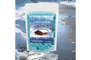2026 Ice & Snow Melt, Snow Salt for Driveway and Sidewalks, Fast Acting Granular Rock Salt, Melts Ice Down to -16°c (3°f), Lo