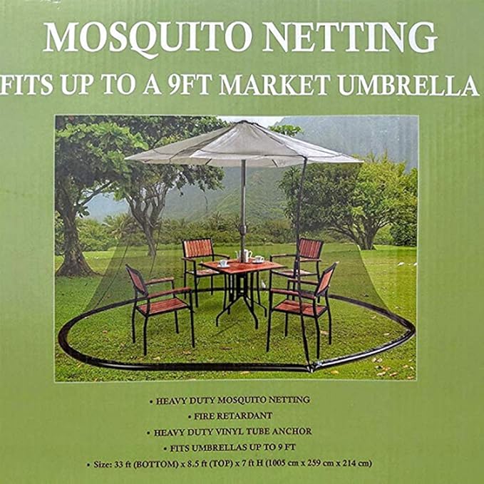 LNDDP 9-Fuß-Schirm-Tischschirm im Freien, schwarz: Amazon.de: Sport