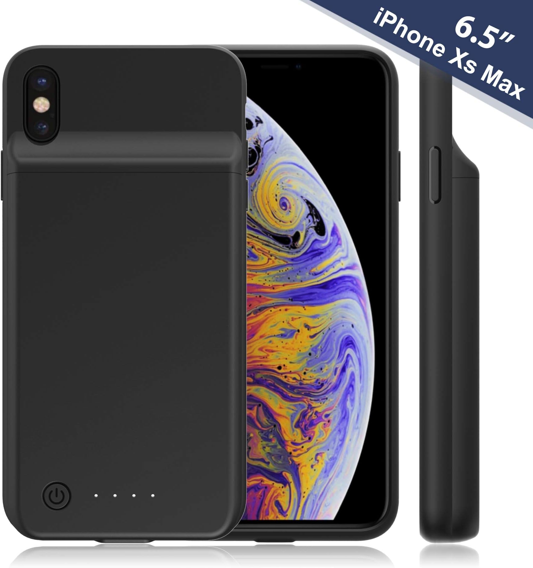 QCell External Battery Pack for 2018 iPhone Xs Max Battery Case