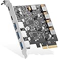 Tarjeta Gráfica Externa Binardat PCIE To USB 3.0 Expansion Card, 2 USB Type- A And 1 USB Type-C Ports, Self-Powered, Low Profile Bracket, USB3 Hub Controller Adapter For Windows 10/11 Ide A Usb - View #9