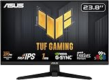 ASUS TUF Gaming VG249QM1A 24" FHD 270Hz Fast IPS Monitor G-Sync FreeSync view 1