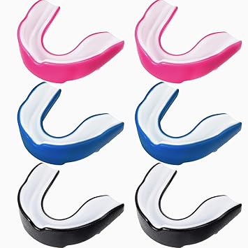 Amazon.com: Nuanchu - Protector bucal deportivo para hockey ...