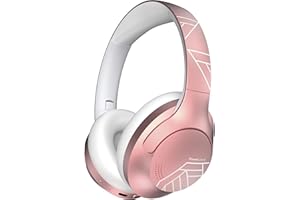 PowerLocus Bluetooth Headphones Over Ear, 50 Hrs Playtime Wireless Headphones Over Ear, Foldable Headphones with Microphone, 