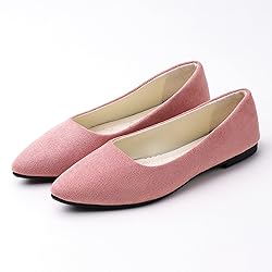 ChaiRong Zhou Women Comfort Pointed Toe Ballets