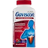Gaviscon Extra Strength Fruit Antacid 60 Tablets