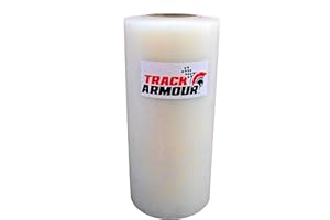 TRACK ARMOUR TA12X300-12'' x 300' - Temporary Track Day Paint Protection Clear Adhesive Film for Car