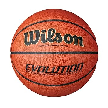 Wilson Pelota de Baloncesto Evolution Cuero sintético Interior y ...