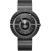 EUTOUR Stainless Steel Magnetic Watch Corona Style Quartz Watch Business Casual Fashion Watch Stainless Steel Strap Watch